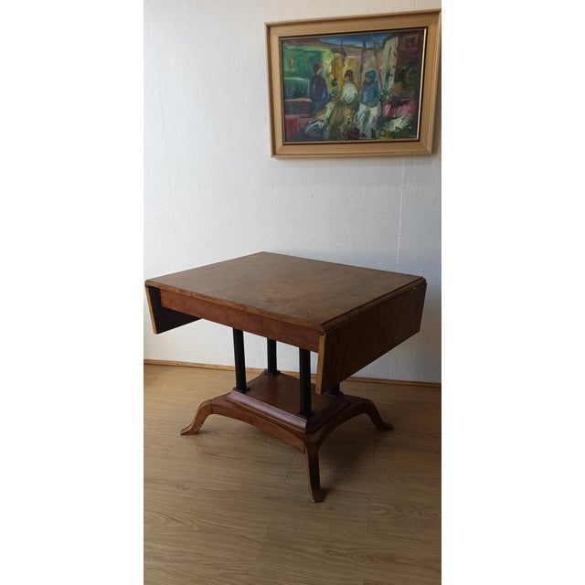 Large Victorian Style Adjustable Side Table, 1950s For Sale - Image 14 of 18