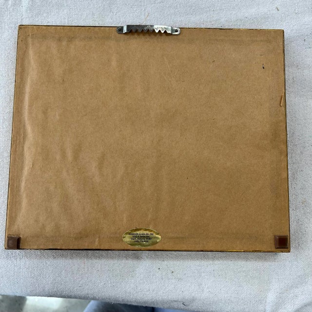 Farmhouse Original Farmhouse Watercolor, Signed by Artist For Sale - Image 3 of 3