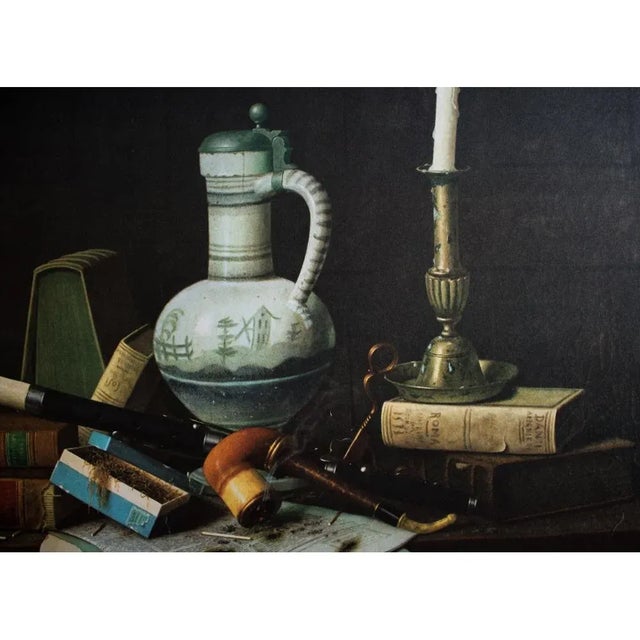 American XL After William M. Harnett "Symbols of Peace", Vintage Poster For Sale - Image 3 of 13