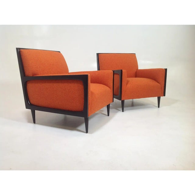 Modern Modern Medellin Mid-Century Style Lounge Chairs - a Pair For Sale - Image 3 of 7