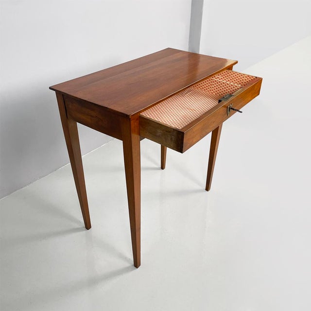 Italian Rectangular Wooden Desk with Drawer, 1750s For Sale - Image 13 of 18