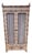 Vintage Faux Bamboo Armoire For Sale