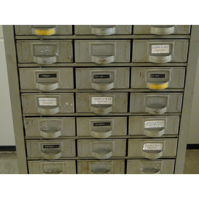 Industrial Workshop Drawer Cabinet in Sheet Metal from Bito, Germany, 1960s For Sale - Image 6 of 16