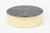 This vintage polished Scandinavian modern round fabulous box is a combination of polished stone and brass. It is from the...