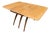 Mid Century Modern Attributed Heywood Wakefield “Wishbone” Drop-Leaf Dining Table For Sale
