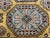 Gold Kazak Wool Rug With Three Medallions, 3'6" X 4'9" For Sale - Image 11 of 16