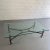 Mid 20th Century Gothic Artisan Handwrought Iron and Glass Coffee Table For Sale - Image 5 of 8