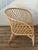Pair of Vintage Organic Modern Rattan Lounge Chairs – Low Profile Coastal Boho For Sale In San Diego - Image 6 of 12