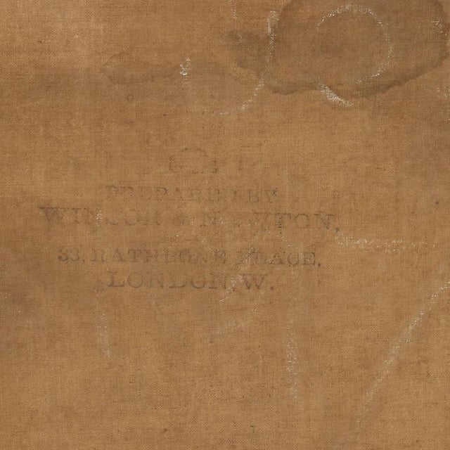 W. V. Tippel, Landscape with Cows and Shepherd, 1886, Oil on Canvas For Sale - Image 12 of 14