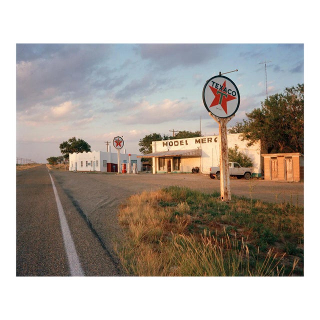 Gas Station With Road, Michael Ormerod, 1989 For Sale