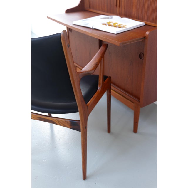 Danish Rosewood Armchair by Johannes Andersen for Uldum Møbelfabrik, 1960s For Sale - Image 16 of 18
