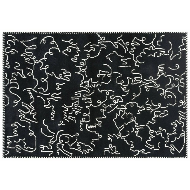 Textile Contemporary Tibetan Berber Rug For Sale - Image 7 of 7