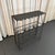 Mid 20th Century Sleek Modern Black Wrought Iron Dry Bar Console Wine Rack For Sale In New York - Image 6 of 7