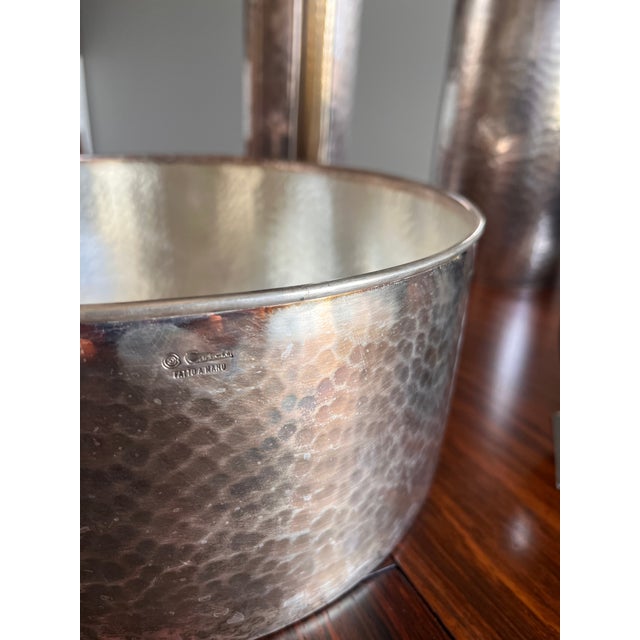 Metal Vintage Table Accessories Set by Renzo Cassetti, 1960s For Sale - Image 7 of 14