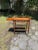 Mid 20th Century Mid Century Modern Drop-Leaf Rolling Dry Bar | in Style of Arthur Umanoff For Sale - Image 5 of 12