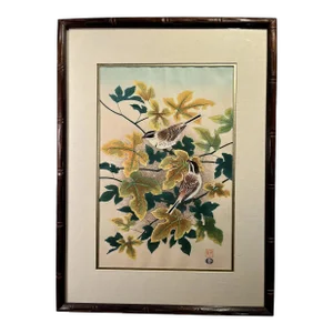 1950's Vintage Ashikaga Shizuo Woodblock Print, Uchida Atelier, Kyoto Japan