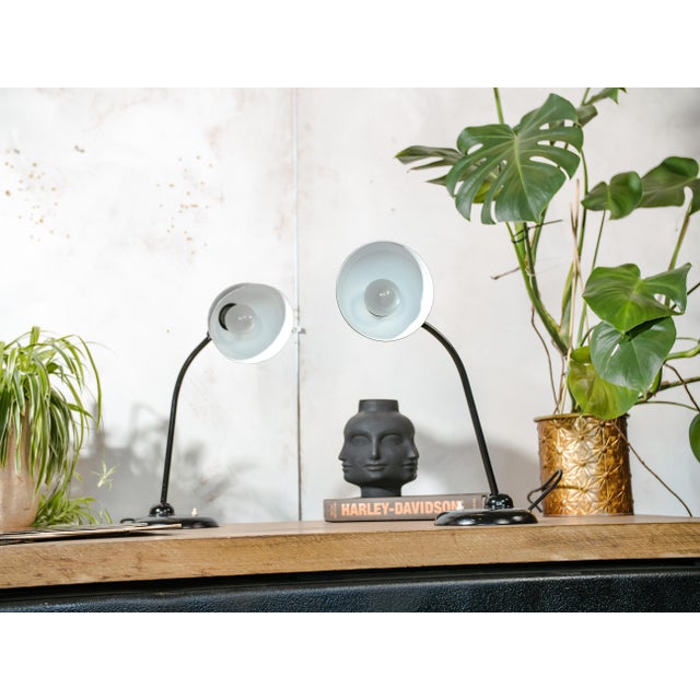 Vintage Bauhaus Desk Lamps by Christian Dell for Kaiser Leuchten, 1940s, Set of 2 For Sale - Image 12 of 15
