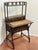 Antique Mahogany Writing Desk with Attached Bookcase – A beautifully crafted antique mahogany writing desk featuring a...