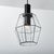 Geometric Iron and Clear Glass Hanging Light from Limburg, 1960 For Sale - Image 14 of 15