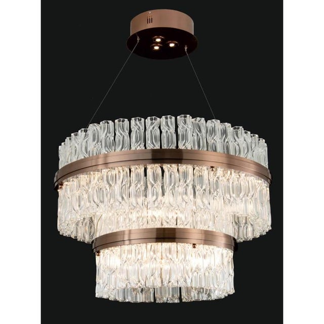 Not Yet Made - Made To Order Collection Eris Chandelier in Metal and Glass by Jago For Sale - Image 5 of 7