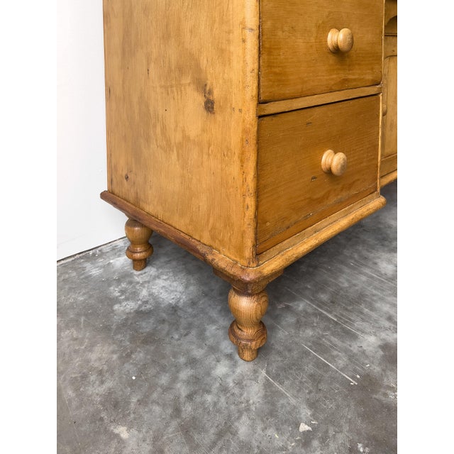 Tan 19th Century Pine Yorkshire Sideboard For Sale - Image 8 of 11