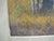 American Mark Geller Signed Original Landscape Deer Leaves of Autumn Oil Painting For Sale - Image 3 of 6