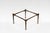 Industrial Forged Bronze and Cast Glass Waldemai Table by Lothar & Gisela Klute for Lothar Klute, Germany, 1990s For Sale - Image 4 of 8