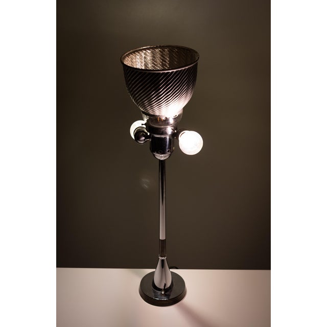 Art Deco Table Lamp in Brass and Copper from WMF Ikora, 1930 For Sale - Image 9 of 11