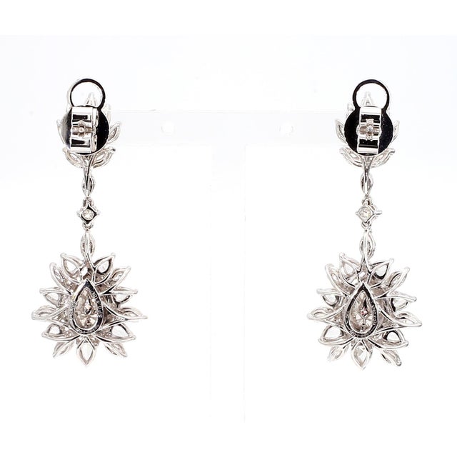 5.7 Carat Fancy Pinkish Brown Diamond Earrings in 18k Gold - 2 Pieces For Sale - Image 13 of 17