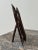 Antique Adirondack Twig Picture Frame, Circa Early 20th Century + Vintage Photograph of Two Men on a River, Circa Early 20th Century For Sale - Image 11 of 12