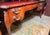 19th-Century French Louis XV Kingwood Bureau Plat With Leather Top and Bronze Mounts For Sale - Image 17 of 18
