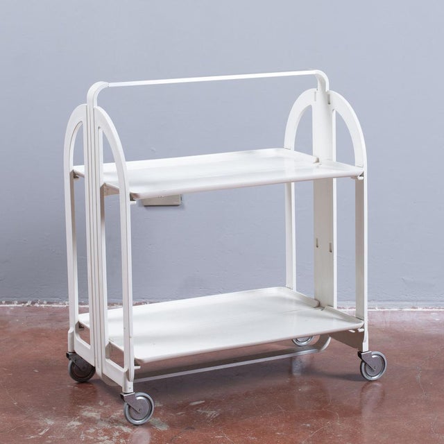 Vintage Food Trolley from Guzzini For Sale - Image 14 of 18