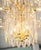 Metal Gaetano Sciolari Mid Century Modern MCM Chandelier Large Italian Crystal 1950's Made in Italy For Sale - Image 7 of 13