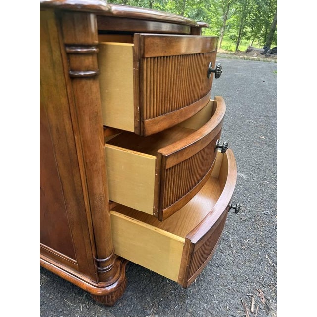 Late 20th Century Pair of Drexel’s Accents Francais Collection Nightstands/ Chest of Drawers For Sale - Image 12 of 17