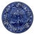 Vintage Wedgwood Etruria England Flow Blue the Spirit of 76 Yankee Doodle Plate For Sale