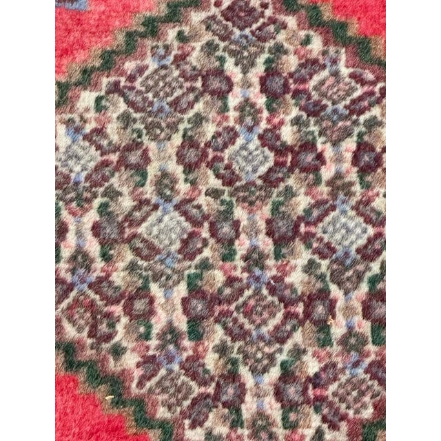 Vintage Senneh Rug, 2000s For Sale - Image 11 of 18