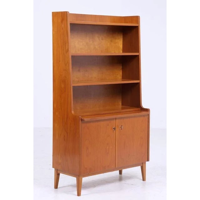 Vintage Teak Bookcase, 1960s For Sale - Image 9 of 11
