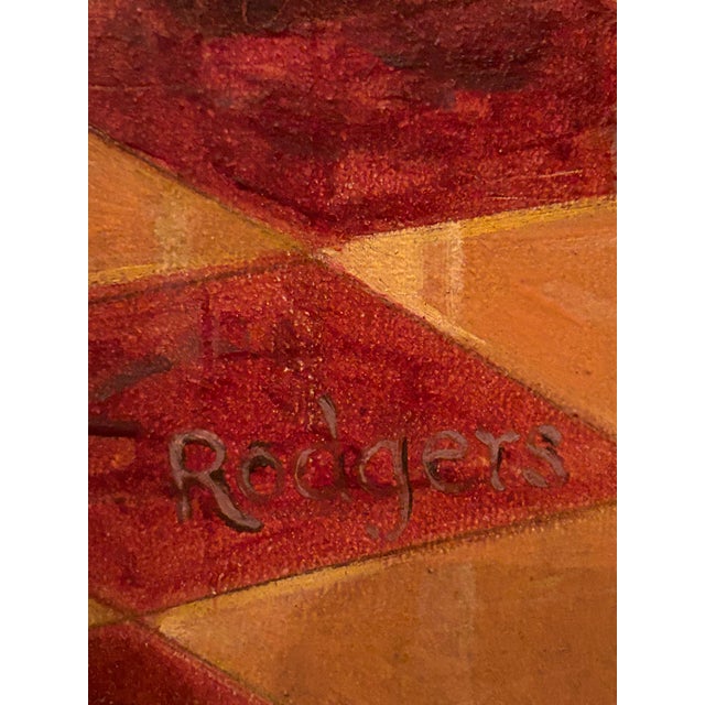 Original Painting of Elegant Interior Bathroom Dressing Room For Sale In Philadelphia - Image 6 of 7