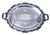 On the back it reads "EPCA Poole Silver Co 400". Lancaster Rose Large Silver Plate Serving Platter Tray B. Circa Mid 20th...