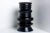 Postmodern 1980s Sergio Asti Black Ceramic Vase For Sale - Image 3 of 10