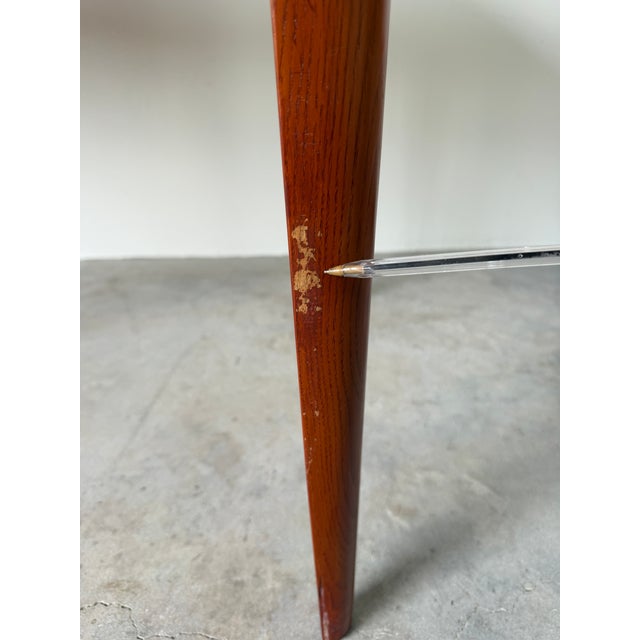 Émile-Jacques Ruhlmann French Art Deco Style Leather-Top Writing Desk For Sale - Image 12 of 12