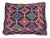 Vintage Tribal Multicolor Textile Pillow For Sale