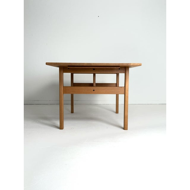 Oak Dining Table by Kurt Østervig for KP Møbler, 1960s For Sale - Image 3 of 11