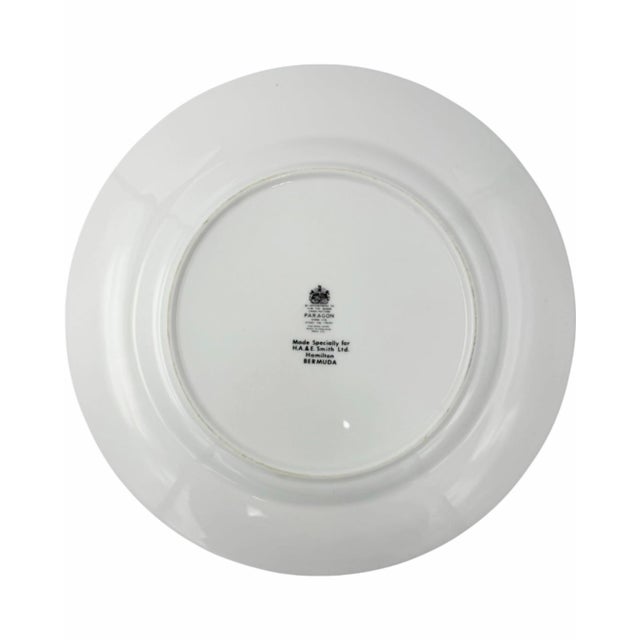 White Vintage 1985 Marion Bermuda Ocean Yacht Race Porcelain Plate 10.75"d For Sale - Image 8 of 11