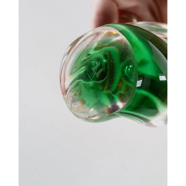 Glass Vintage Rhapsody Bowl and Vase in Glass attributed to Frantisek Zemek for Mstisov, 1960s, Set of 2 For Sale - Image 7 of 11