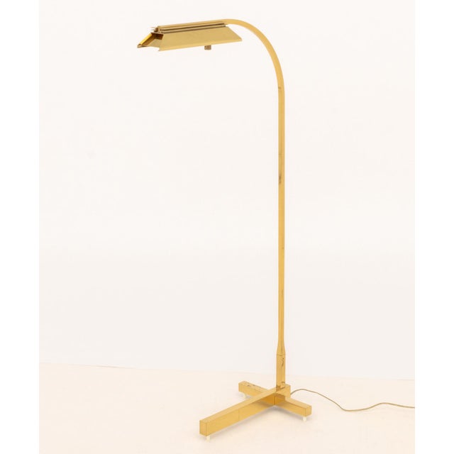 Modern Casella Lighting Adjustable Floor Lamps, Pair For Sale - Image 3 of 10