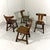 Brutalist Oak Dining Chairs, 1970s, Set of 4 For Sale - Image 16 of 16