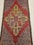 Vintage Turkish Tribal Prayer Rug, Handwoven Wool Pile, Red Medallion, 2' x 3' For Sale - Image 9 of 12