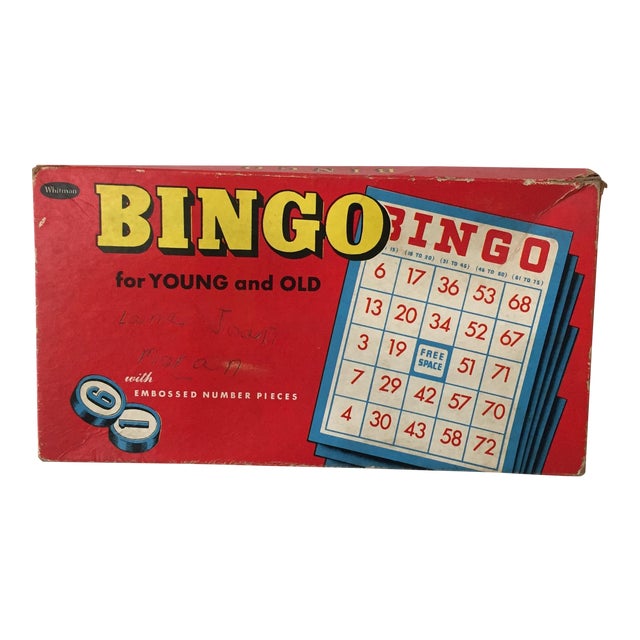 Vintage Bingo Game Chairish