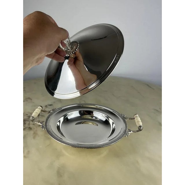 Traditional 800 Silver Dish, 1980s For Sale - Image 3 of 13